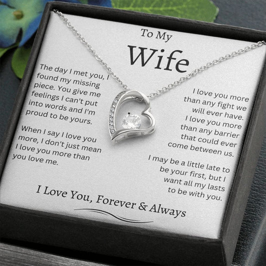 To My Wife - Forever Love Necklace