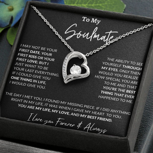 To My Soulmate - Forever Love Necklace