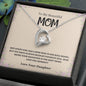 To My Beautiful Mom - Forever Love Necklace