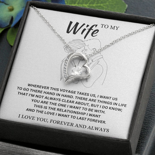 To My Wife - Forever Love Necklace