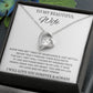 To My Beautiful Wife - Forever Love Necklace
